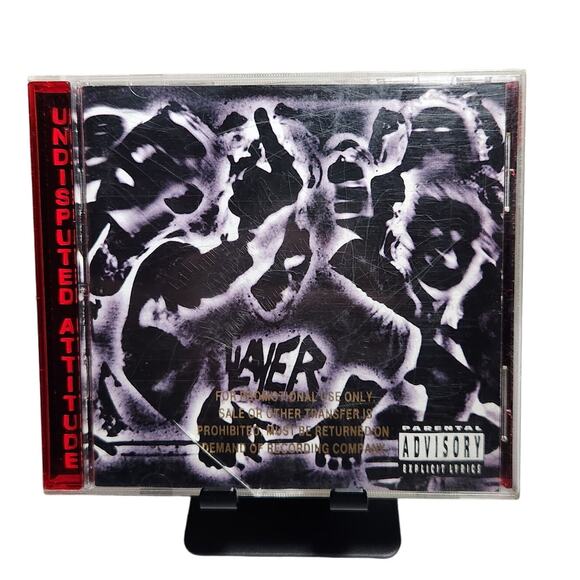 Slayer Rare Promo Undisputed Attitude Tested  CD (American Rec., 1996) Pre-owned - Picture 1 of 8